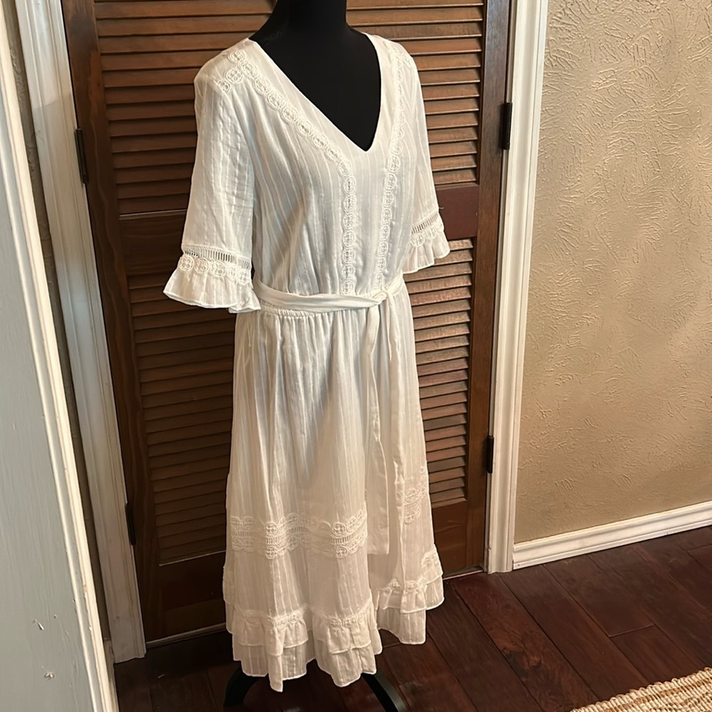Gibson Latimer White Dress